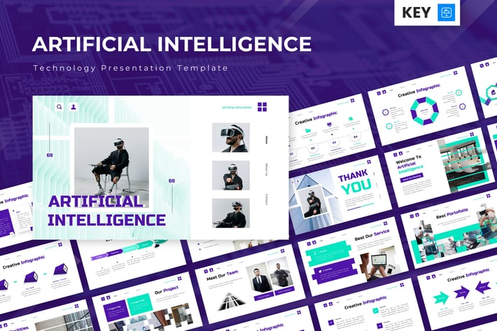 Artificial Intelligence - Technology Keynote Templ