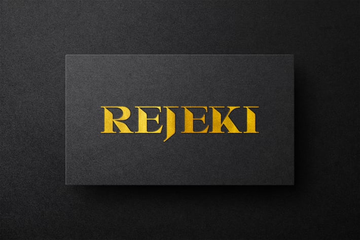 Minimalist: Card Logo Mockup