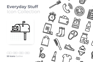 Everyday Stuff Outline Icon