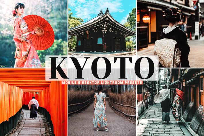 Kyoto Mobile & Desktop Lightroom Presets