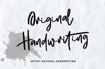 Original Handwritten