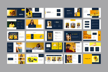 Yellow Blue - Presentation