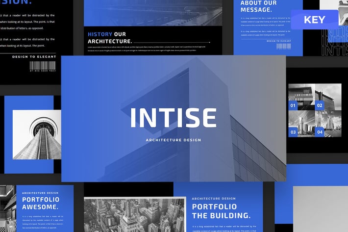 Intise - Keynote Presentation Template
