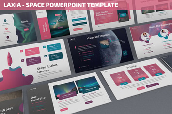 Laxia - Space Powerpoint Template