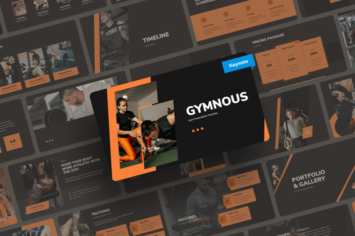 Gymnous - Gym Keynote Presentation