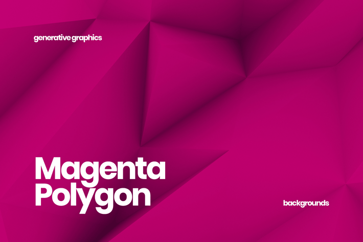 Magenta Polygon Backgrounds