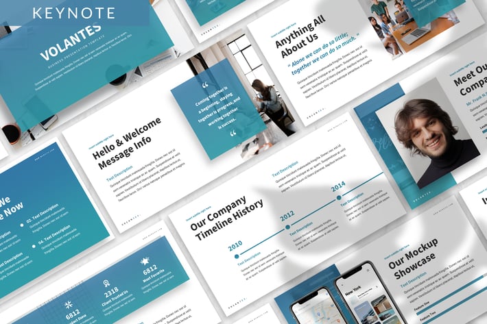 Volantes - Business Keynote Template