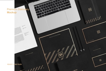 Premium Stationery Mockup