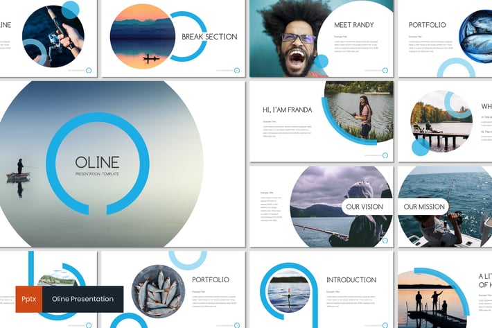 Oline - Powerpoint Template