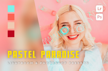 6 Pastel Paradise Lightroom and Photoshop Presets
