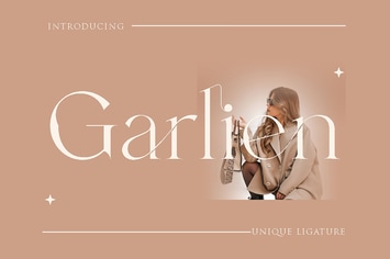 Garlien Ligature Serif Font