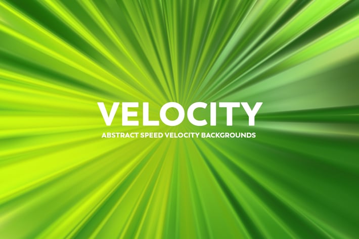 Abstract Speed Velocity Backgrounds  - Green Color