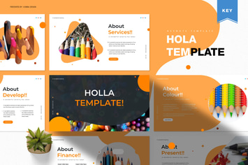 Holla | Keynote Template