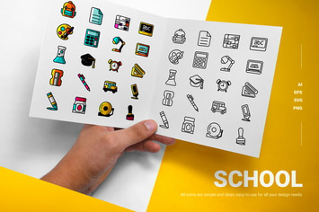 School - Icons