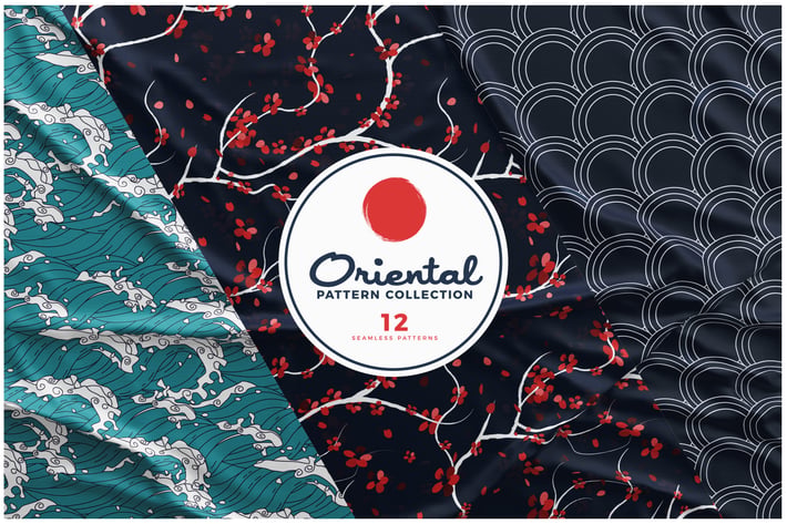 Japanese Oriental Pattern Collection