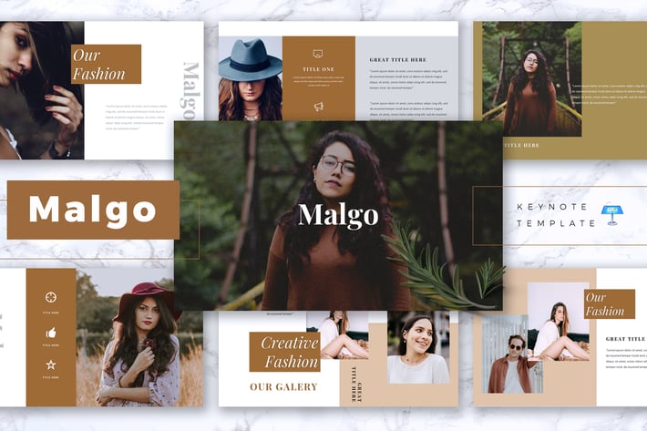 MALGO - Fashion Keynote Template