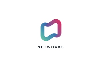Network N Letter Logo Template