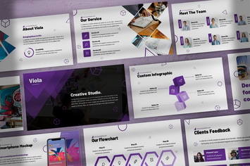 Viola - Creative Powerpoint Template