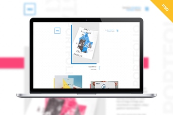 Inu PSD - Standout Portfolio Template