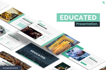 Educated - Powerpoint Template