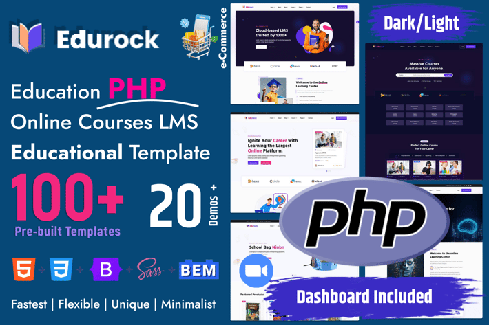 Edurock - PHP Education Template 