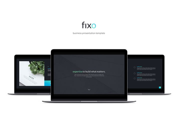 Fixo : Business Powerpoint Template