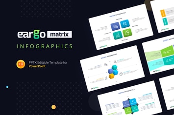 Eargo Matrix Infographics PowerPoint Template