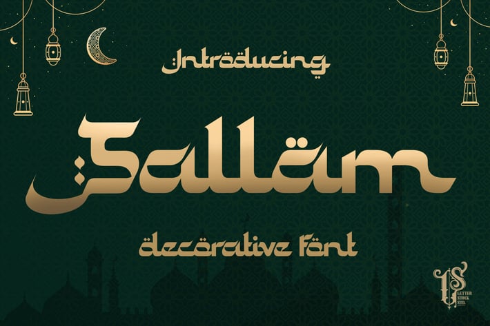 Sallam - Decorative Font