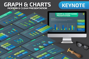 Graph & Charts Keynote Template