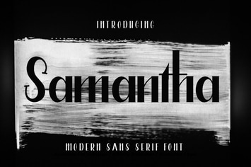 Samantha Serif Fonts