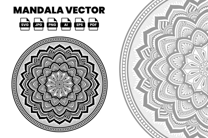 Mandala Vector Illustration