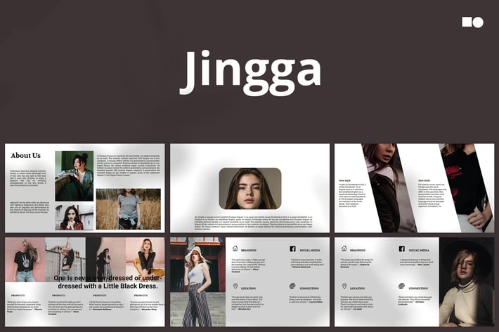 Jingga - Powerpoint Template