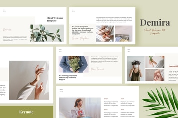 Demira - Klient Welcome Kit Template Keynote