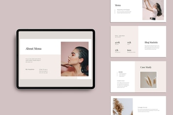 MONA - Media/Press Kit Keynote Template