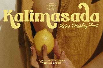 Kalimasada - Poster Retro Display Typeface