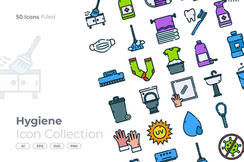 Hygiene Filled Icon