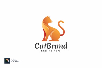 Cat Brand - Logo Template