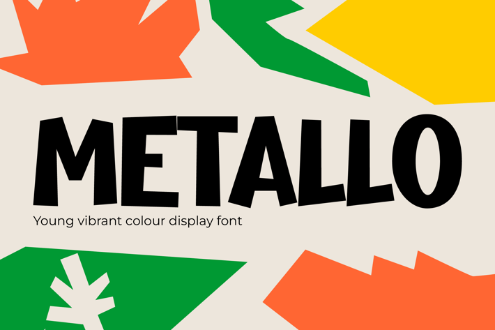 Funny Font - Metallo