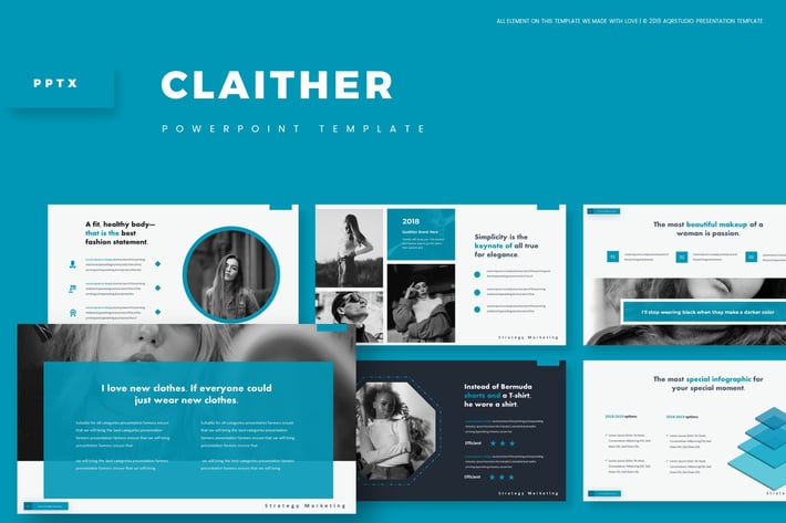 Claither - Powerpoint Template