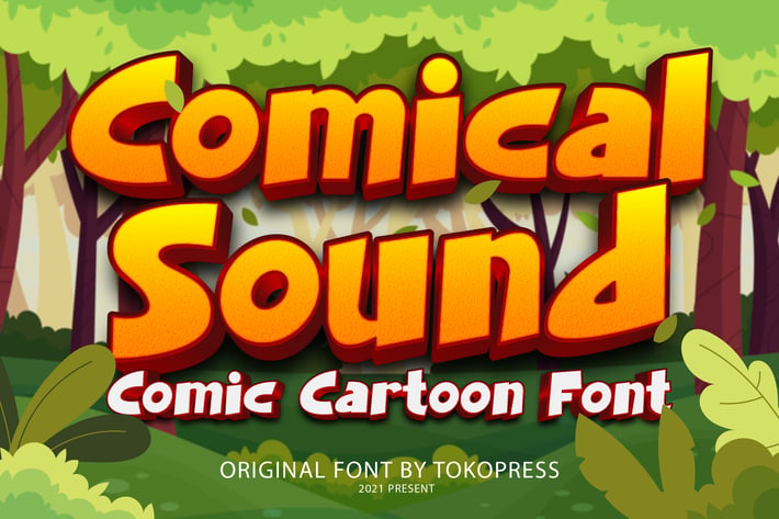 Comical Sound - Children Font