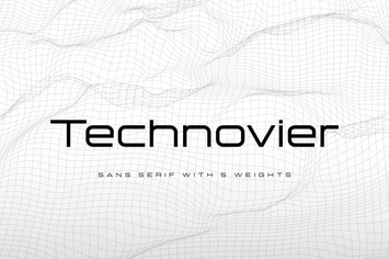 Technovier - Techno Sans Family
