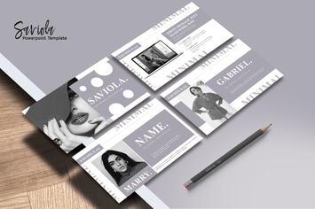 Saviola - Minimal Powerpoint Template