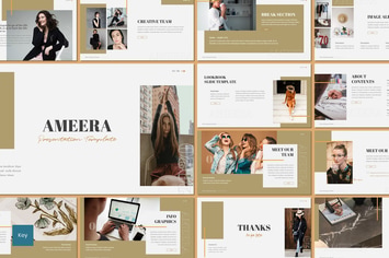 Ameera - Lookbook Keynote Template