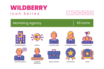 Marketing Agency Icons