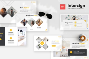 Intersign - Interior PowerPoint Template