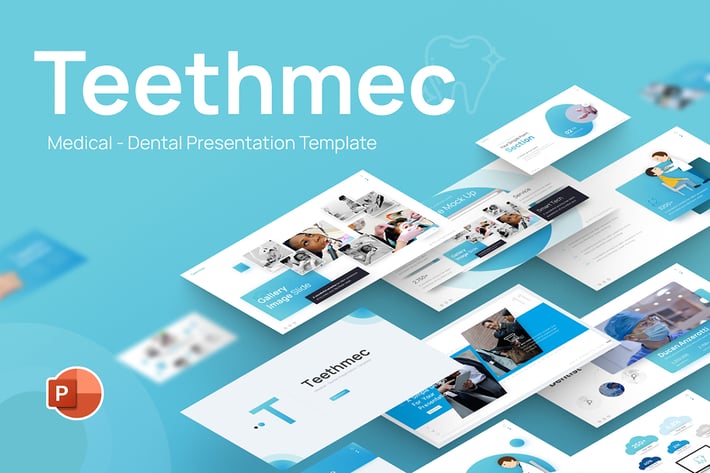 Teethmec Medical Dental Powerpoint Template