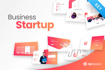 Upspace Business Startup Keynote Template