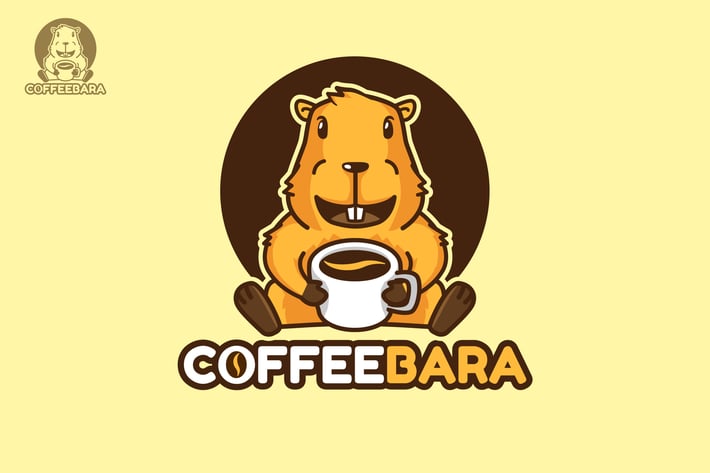 Coffeebara - Mascot & Esport Logo