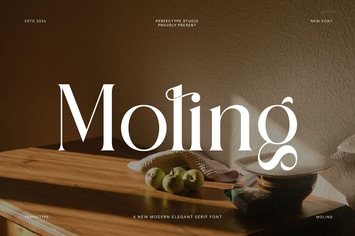 Moling Modern Serif Font