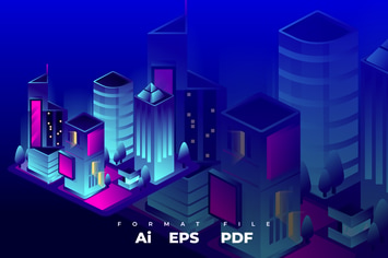 isometric building